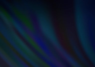 Sıvı şekilli koyu mavi vektör arkaplanı.