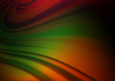 Bulanık çizgiler. Gradyan ile modern soyut illüstrasyon.