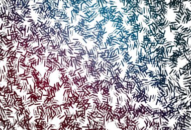 Soyut çiçeklerle kusursuz desen