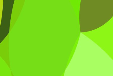 Koyu yeşil, bükülmüş kurdeleli sarı vektör deseni. Bulanık geometrik örnek ve eğimli kabarcıklar. Reklamlarınız, posterleriniz, afişleriniz için yepyeni bir tasarım..