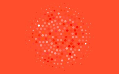 Altıgen tarzda soyut vektör şablonu. Renkli altıgenli basit bir arkaplan. Web sitesi afişi ve afişi için yeni tasarım.