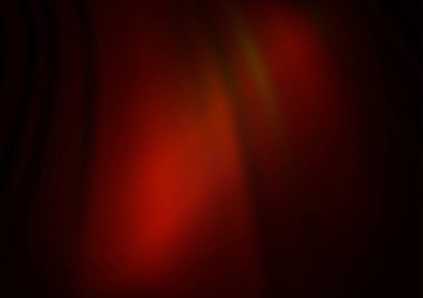 Ovallı koyu turuncu vektör şablonu.