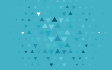 Üçgenli hafif Mavili vektör arkaplanı.