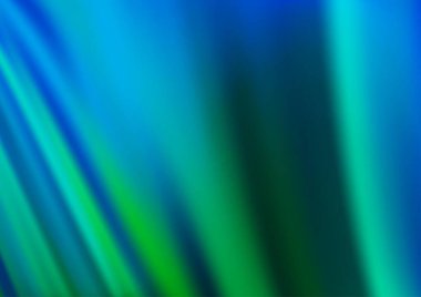 Açık Mavi, eğri daireli yeşil vektör arkaplan.