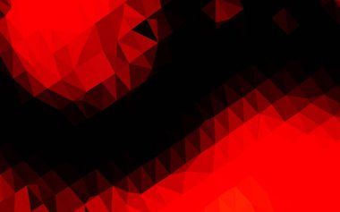 Açık Kırmızı vektör çokgen arkaplanı.