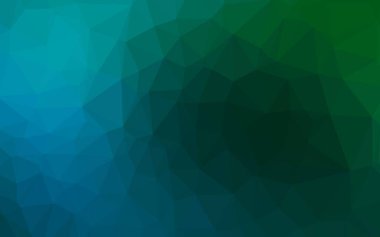 Parlak vektör bulanık üçgen dokusu. Soyut ve gradyan renkte renkli çizimler. İşiniz için yepyeni bir tasarım..