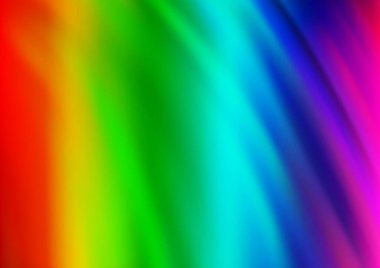 Işık Çokrenkli, lav şekilli Gökkuşağı vektör deseni.