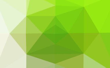 Açık Yeşil vektör bulanık üçgen deseni.