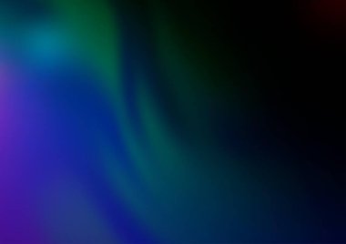 Bulanık çizgiler. Gradyan ile modern soyut illüstrasyon.