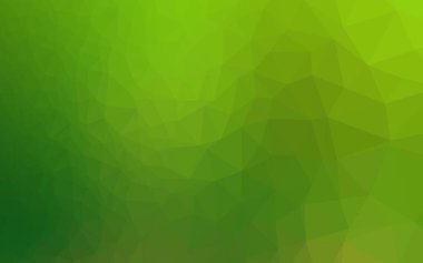 Açık yeşil vektör düşük poli dokusu.