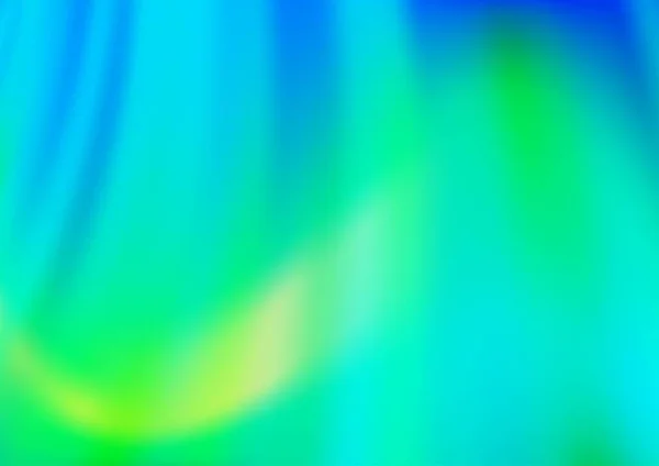 Modèle Vectoriel Bleu Clair Jaune Avec Lignes Abstraites — Image vectorielle