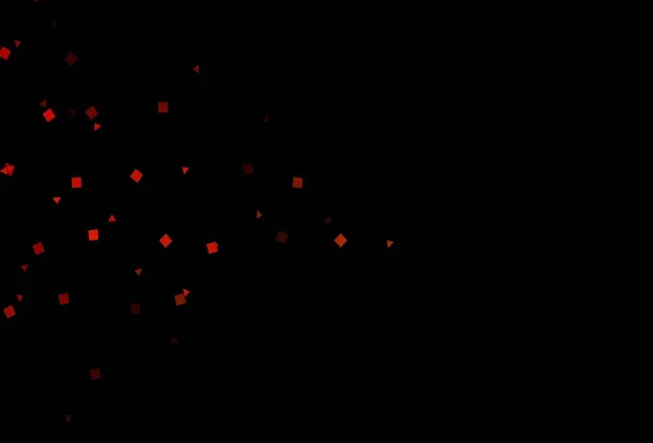 Plantilla Vectorial Naranja Oscura Con Cristales Círculos Cuadrados Gradiente Abstracto — Archivo Imágenes Vectoriales