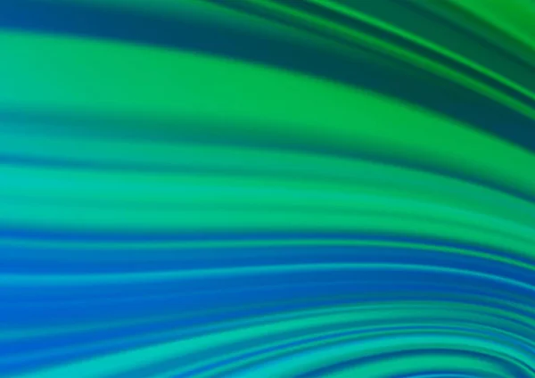 Ανοιχτό Μπλε Πράσινο Διάνυσμα Αφηρημένο Φωτεινό Φόντο — Διανυσματικό Αρχείο