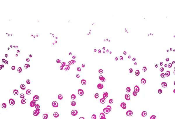 Világos Rózsaszín Vektor Háttér Pontokkal Homályos Dekoratív Design Absztrakt Stílusban — Stock Vector