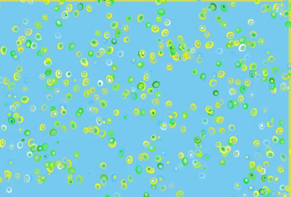 Abstraktní Vektorová Ilustrace Digitální Tapeta Bublinami — Stockový vektor