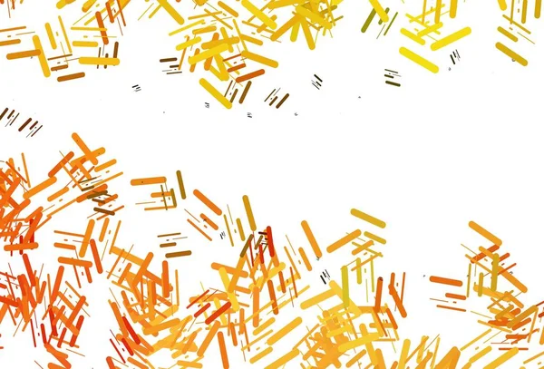 Giallo Chiaro Texture Vettoriale Arancione Con Linee Colorate Moderna Illustrazione — Vettoriale Stock