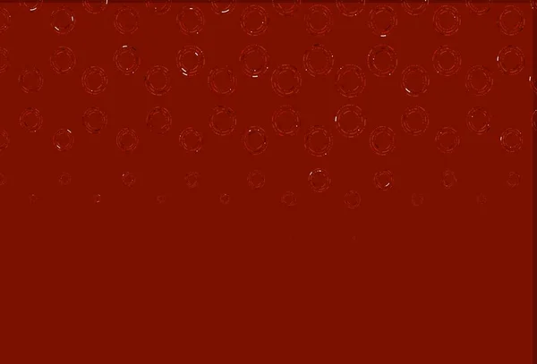 Светло Красная Векторная Компоновка Кружочками Современная Абстрактная Иллюстрация Красочными Каплями — стоковый вектор