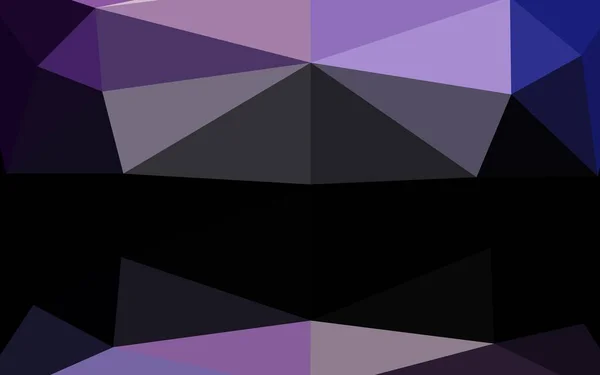 Disposition Abstraite Polygone Vectoriel Violet Foncé — Image vectorielle