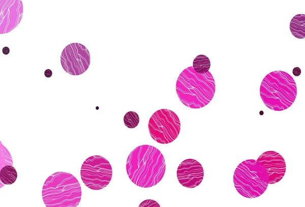 Ανοιχτό Ροζ Διανυσματικό Κάλυμμα Κηλίδες Θολή Διακοσμητική Σχεδίαση Αφηρημένο Στυλ — Διανυσματικό Αρχείο