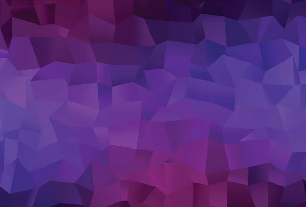 Dark Purple Capa Mosaico Triângulo Vetorial Rosa Uma Vaga Ilustração — Vetor de Stock