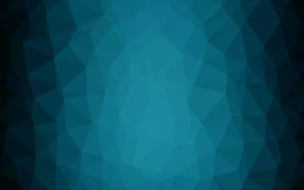 Světlo Blue Vektor Zářící Trojúhelníkové Pozadí — Stockový vektor