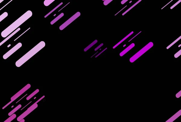 Texture Vectorielle Violet Foncé Avec Des Lignes Colorées Illustration Abstraite — Image vectorielle