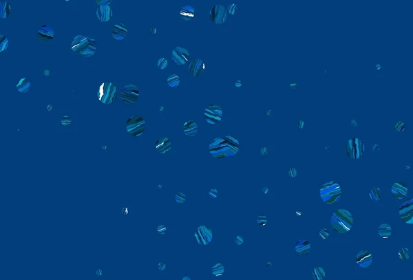 Fond Bleu Clair Vecteur Vert Avec Des Points Belle Illustration — Image vectorielle