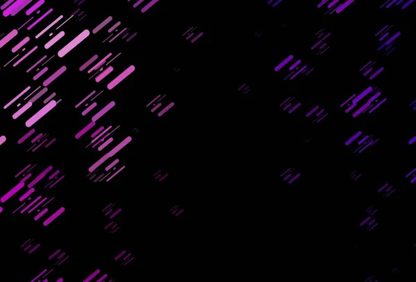 Σκούρο Μωβ Διάνυσμα Φόντο Μεγάλες Γραμμές Λαμπερή Έγχρωμη Απεικόνιση Στενές — Διανυσματικό Αρχείο