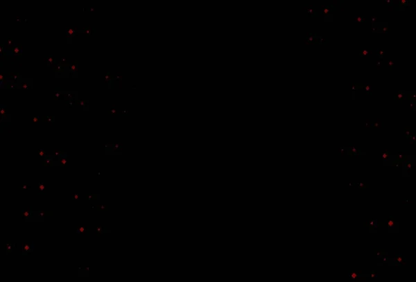Темно Красная Векторная Текстура Стиле Poly Кругами Кубиками Абстрактная Иллюстрация — стоковый вектор