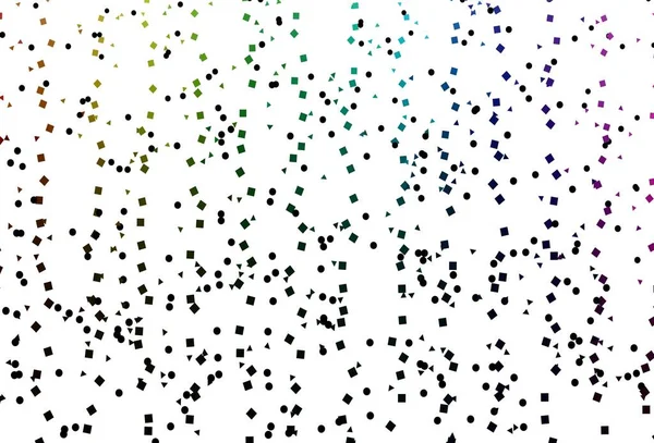 Свет Разноцветный Векторная Текстура Rainbow Стиле Poly Кругами Кубиками Иллюстрация — стоковый вектор