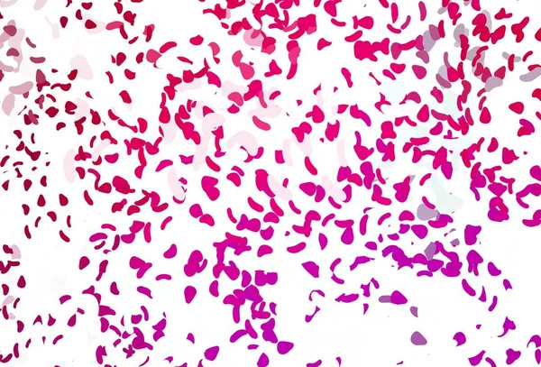 Ανοιχτό Μωβ Ροζ Διανυσματικό Μοτίβο Χαοτικά Σχήματα Διακοσμητικό Σχέδιο Αφηρημένο — Διανυσματικό Αρχείο