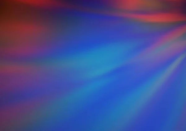 Azul Escuro Vetor Vermelho Abstrato Padrão Borrado — Vetor de Stock