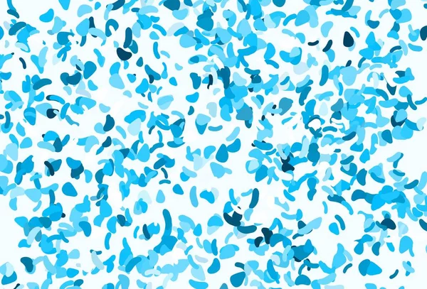Светло Голубой Векторный Фон Абстрактными Формами Красочные Хаотические Формы Градиентом — стоковый вектор
