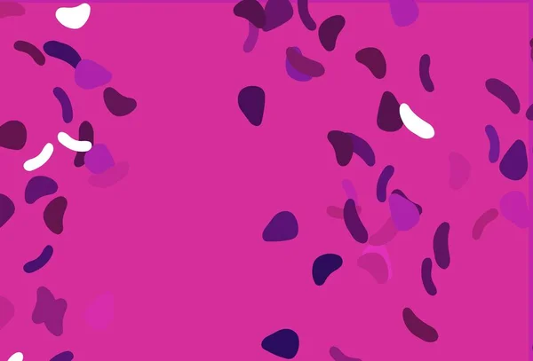 Light Pink Vector Template Memphis Shapes Εικονογράφηση Πολύχρωμα Σχήματα Κλίση — Διανυσματικό Αρχείο