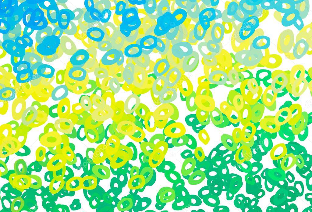 abstract vector background, digital wallpaper with bubbles