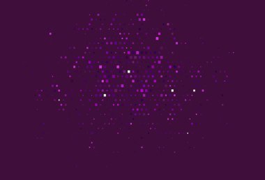 Açık Mor vektör deseni kare biçiminde. Soyut arkaplanda dikdörtgenler ve renkli gradyanlar. İniş sayfası için modern şablon.