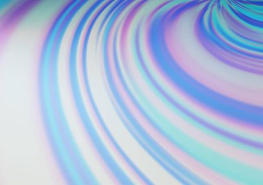 Bulanık çizgiler. Gradyan ile modern soyut illüstrasyon.