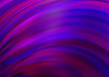 Bükülmüş kurdeleli koyu mor vektör deseni.