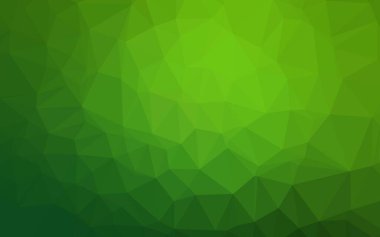 Açık Yeşil Vektör soyut mozaik arkaplan.