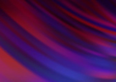 Sıvı şekilli koyu mor vektör arkaplanı.