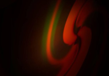 Ovallı koyu turuncu vektör deseni.