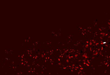 Açık yeşil, soyut şekilli kırmızı vektör arkaplan. Soyut tarzda rengarenk gradyan şekilleri olan bir resim. Duvar kağıtları için zarif tasarım.