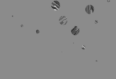 Açık gümüş, dairesel şekilli gri vektör düzeni. Doğa tarzında bulanık halkaları olan güzel renkli çizimler. Marka kitabınız için şablon.