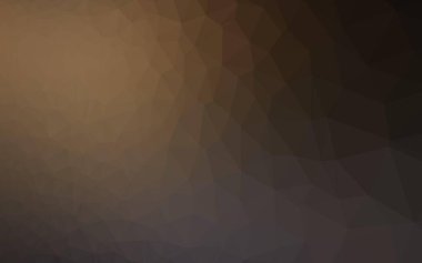 Koyu siyah vektör bulanık üçgen deseni.