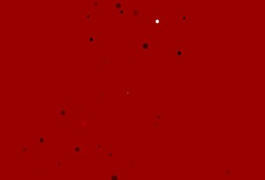 Dairesel açık kırmızı vektör şablonu. Doğa tarzında bulanık halkaları olan güzel renkli çizimler. İş reklamları için tasarım.