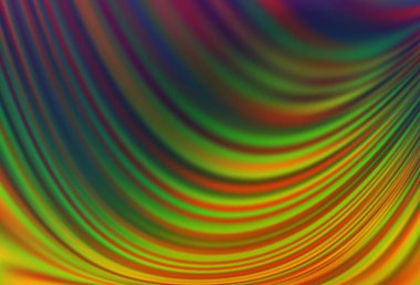 Koyu renkli, sıvı şekilli Gökkuşağı vektör şablonu. Mermer stili ve gradyanı olan yepyeni renkli çizimler. Reklamınız, broşürleriniz, broşürleriniz için yeni bir doku..