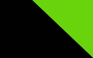 Açık Yeşil vektör bulanık üçgen şablonu.