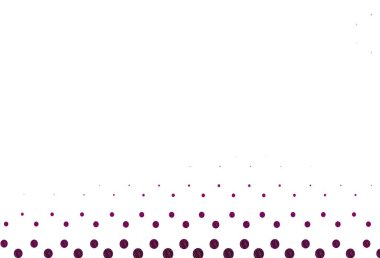 Baloncuklu açık mor vektör arkaplanı. Parlak renkli soyut çemberlerin olduğu bir resim. Suyun deseni, yağmur damlaları.