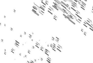 Light Silver, düz çizgileri olan gri vektör düzeni. Soyut şablondaki çizgilerle dekoratif parlak çizimler. Web siteleri, iniş sayfaları için desen.