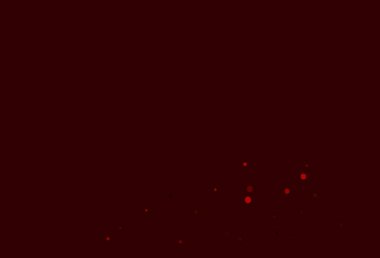 Dairesel açık kırmızı vektör şablonu. Bulanık dekoratif tasarım baloncuklu soyut tarzda. İş reklamları için tasarım.